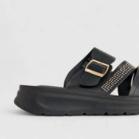 PC Ladies Comfort Sandal PCL10785 Black PC316