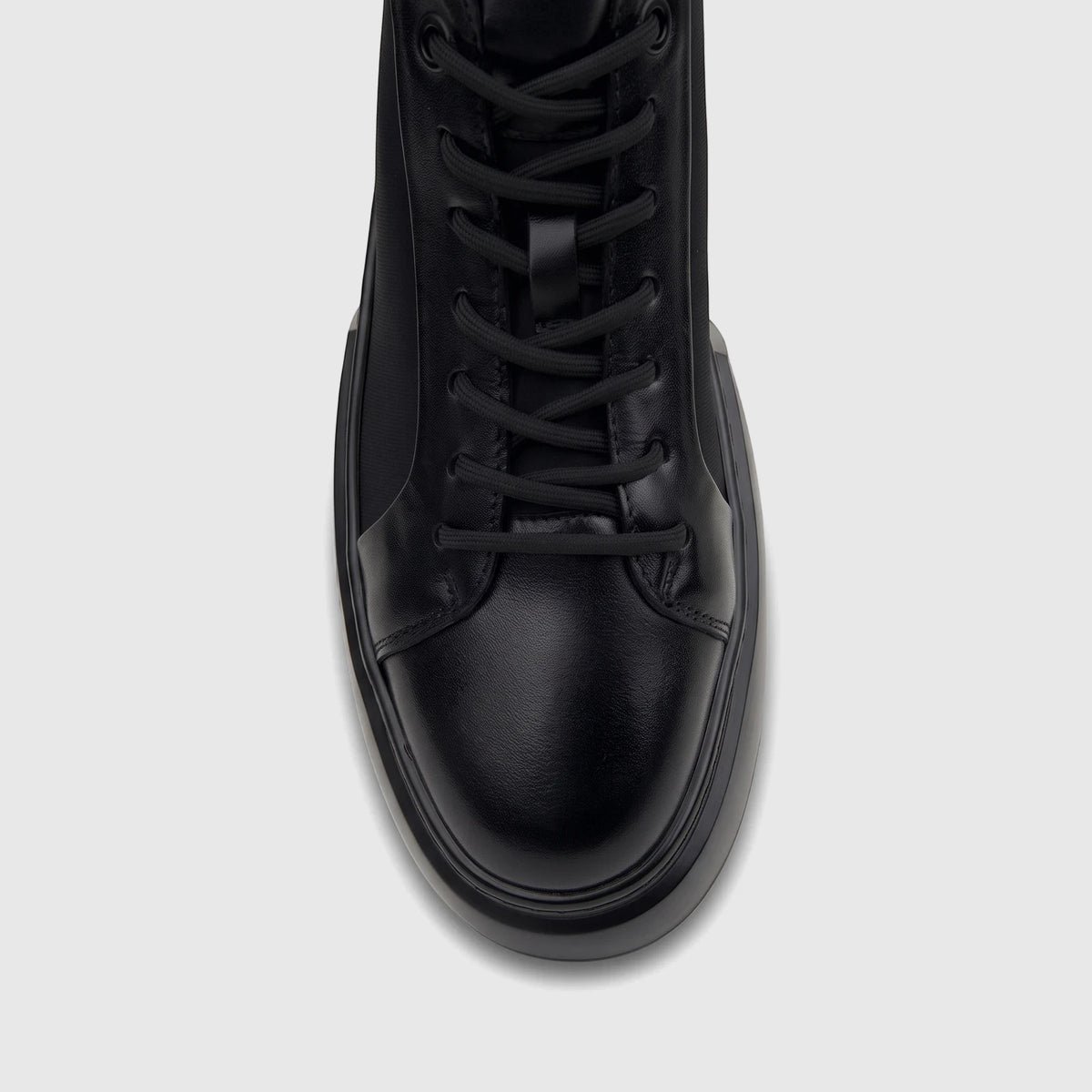 Babucci Men's Leather Sneaker K13050401-1 Black BAB039