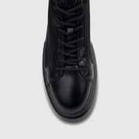 Babucci Men's Leather Sneaker K13050401-1 Black BAB039