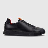 Babucci Men's Leather Sneaker K13A1R230-1A Black BAB040