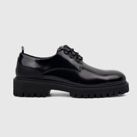 Babucci Men's Leather Sneaker K27HS2028-108 Black BAB041