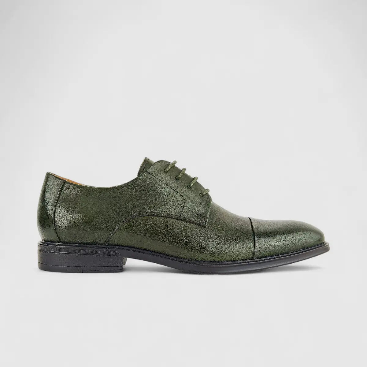 Babucci Men's Leather Lace Up K1834-C15A BAB003 Green