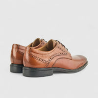 Babucci Men's Leather Lace Up K1834-C16A BAB004 Tan