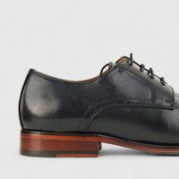 Babucci Men's Leather Lace Up K272336-6-3A BAB009 Black