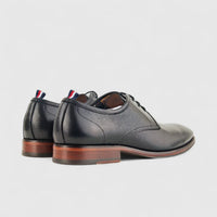 Babucci Men's Leather Lace Up  K272336-31-1 BAB010 Black