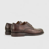 Babucci Men's Leather Lace Up K27050402-2C BAB012 Dark Brown