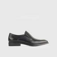 Babucci Men's Leather Slip On K1834-C12A BAB007 Black