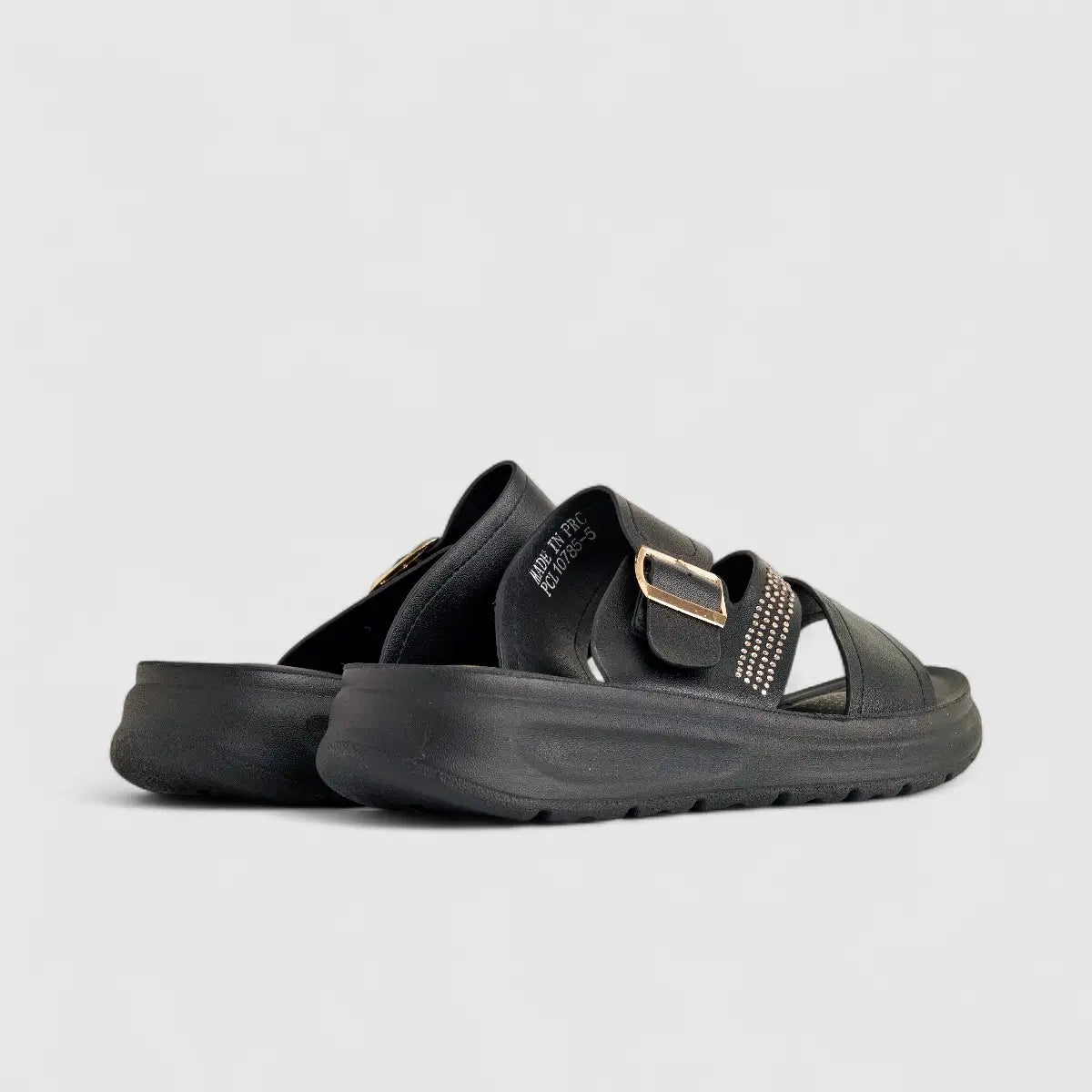 PC Ladies Comfort Sandal PCL10785 Black PC316