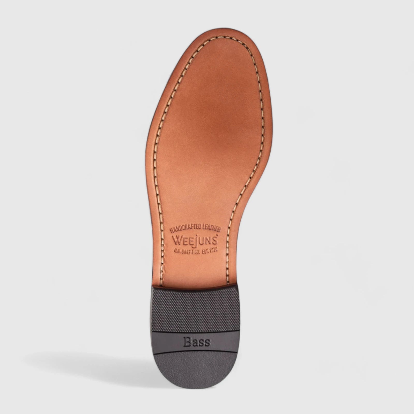 Bass Logan 2 Tone 11034 Tan/Dark Brown Loafers | familyshoecentre