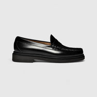 Bass Men's Loafer Weejun Step Larson Moc Penny BA11610A Black BF1