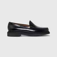 Bass Men's Loafer Weejun Step Venetian BA11605 Black BF3