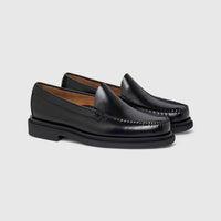 Bass Men's Loafer Weejun Step Venetian BA11605 Black BF3
