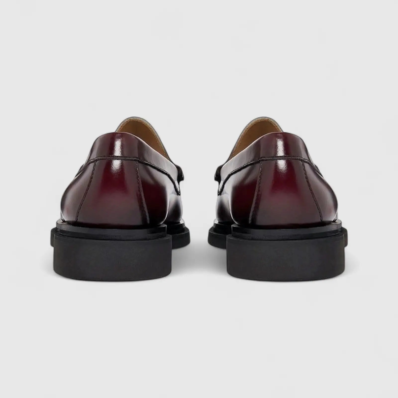 Bass Men's Loafer Weejun Step Venetian BA11605 Wine BF4