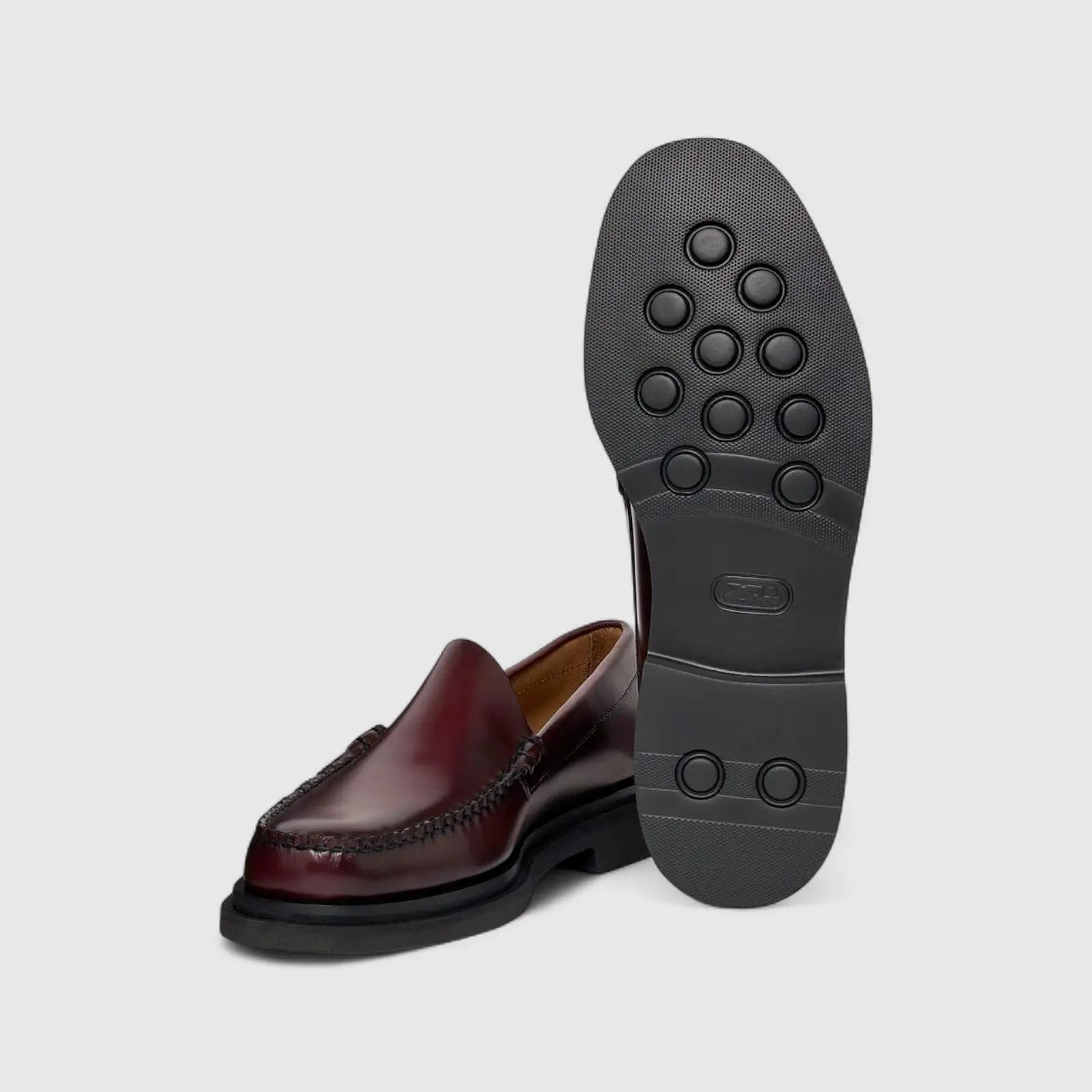 Bass Men's Loafer Weejun Step Venetian BA11605 Wine BF4