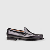 Bass Venetian 91005 Black Loafers | familyshoecentre