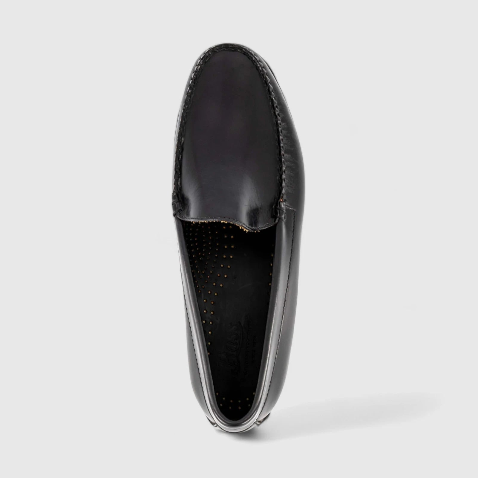Bass Venetian 91005 Black Loafers | familyshoecentre