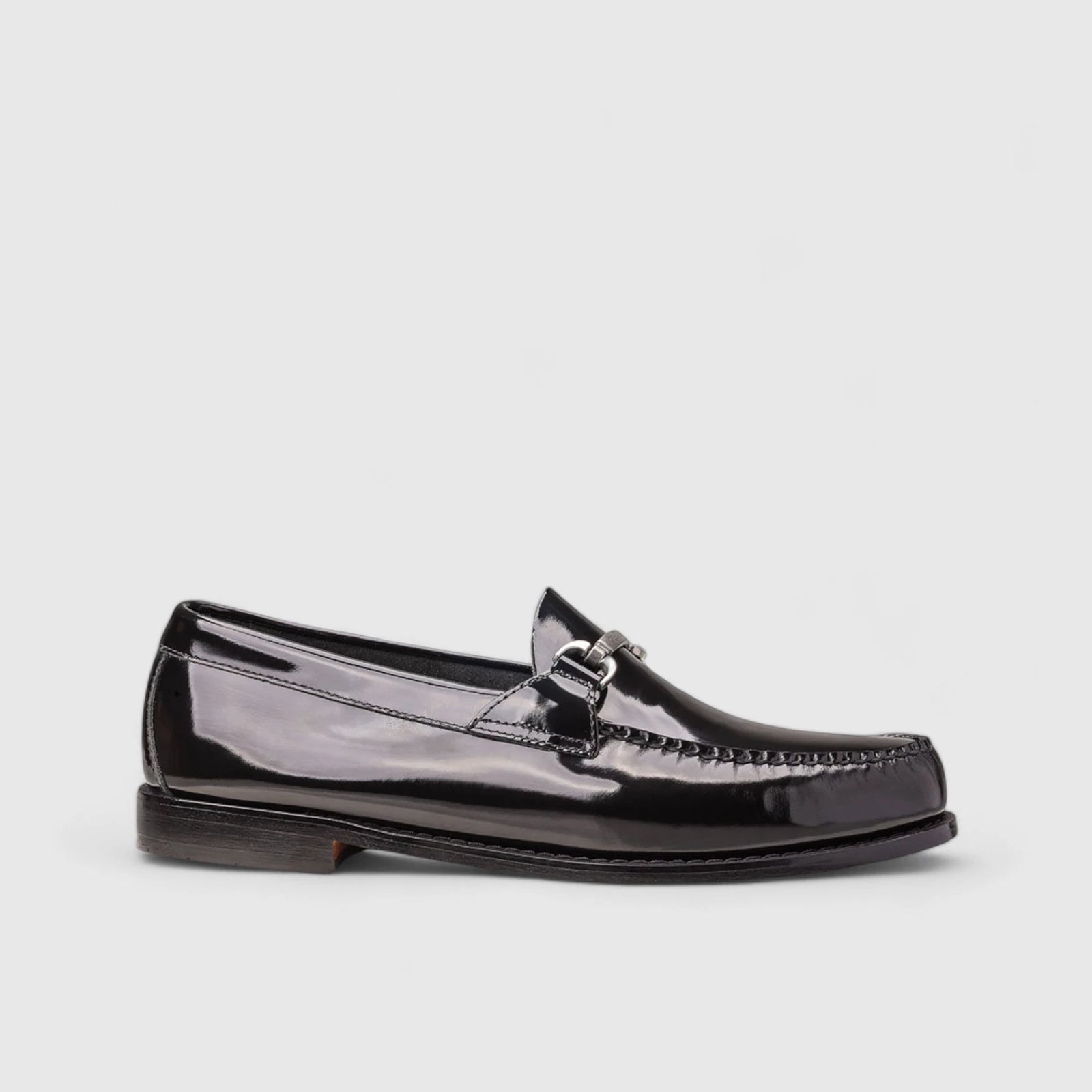 Bass Weejuns Ornament Black 91045 Loafers | familyshoecentre