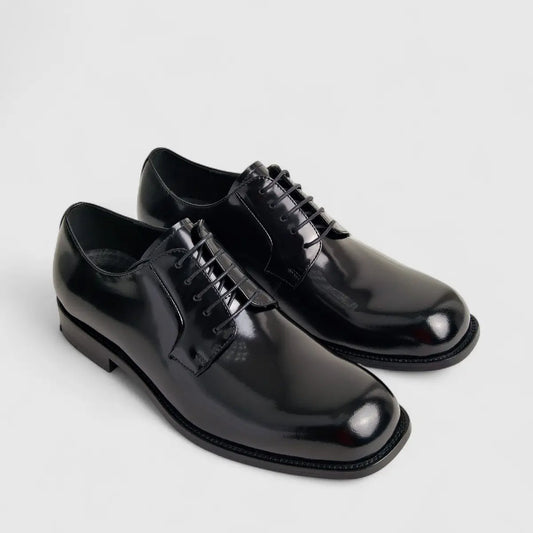 Morbido Mens Derby Lace Up Black 87890-L0-00 MM1