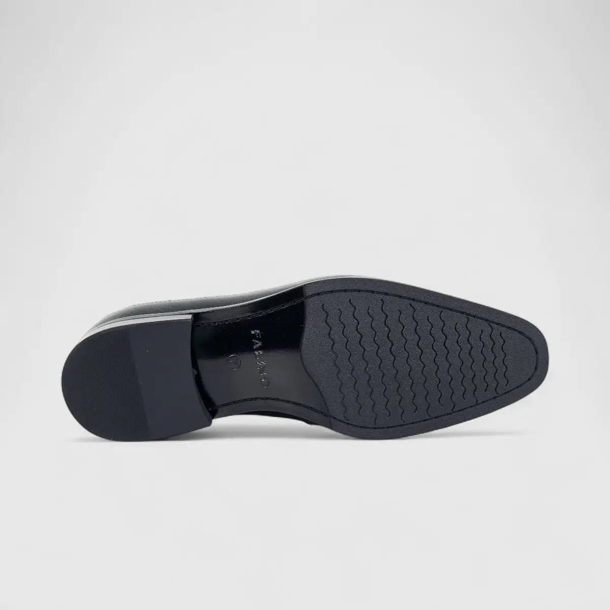 Fabino Men's (UK5 TO UK12) Leather Lace Up Brogue M3220174 Black FB14