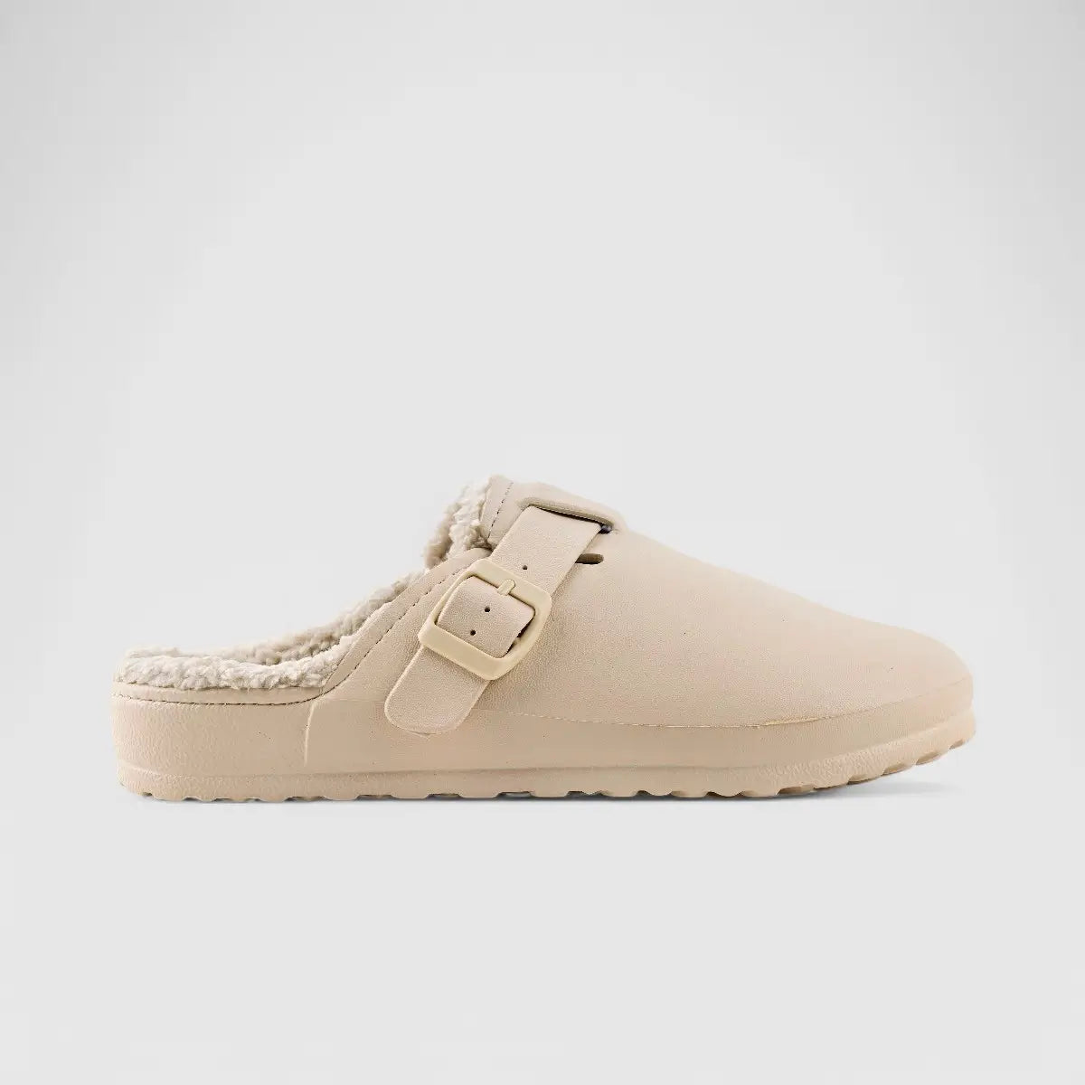 Soft Style By Hush Puppies Desi Fur Slippers Natural 01280