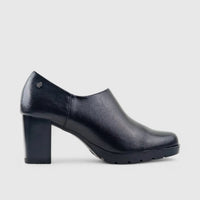 Soft Style By Hush Puppies Romney Black 01511 Heels | familyshoecentre
