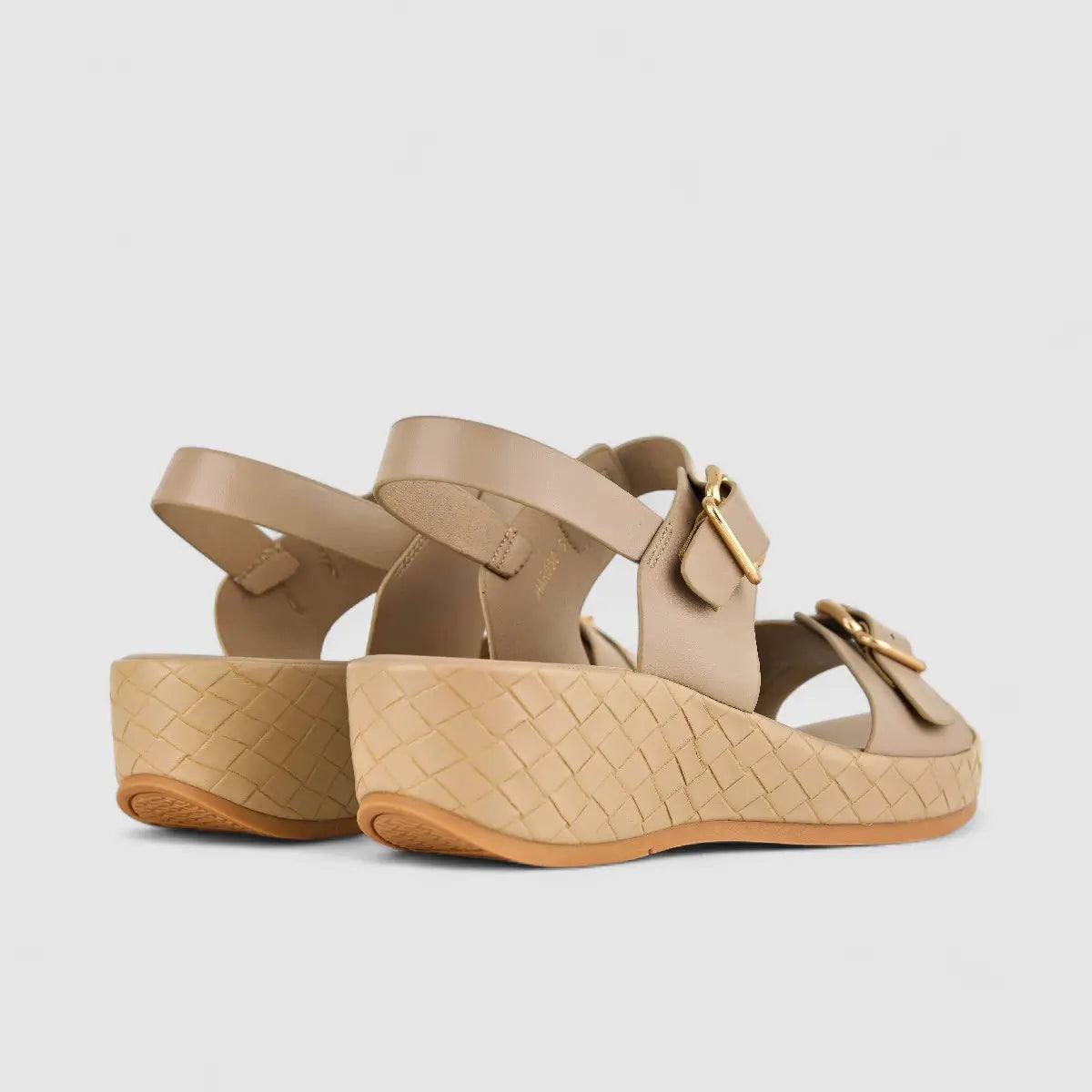 Bulbul Ladies Comfort Sandal HAR050 Beige