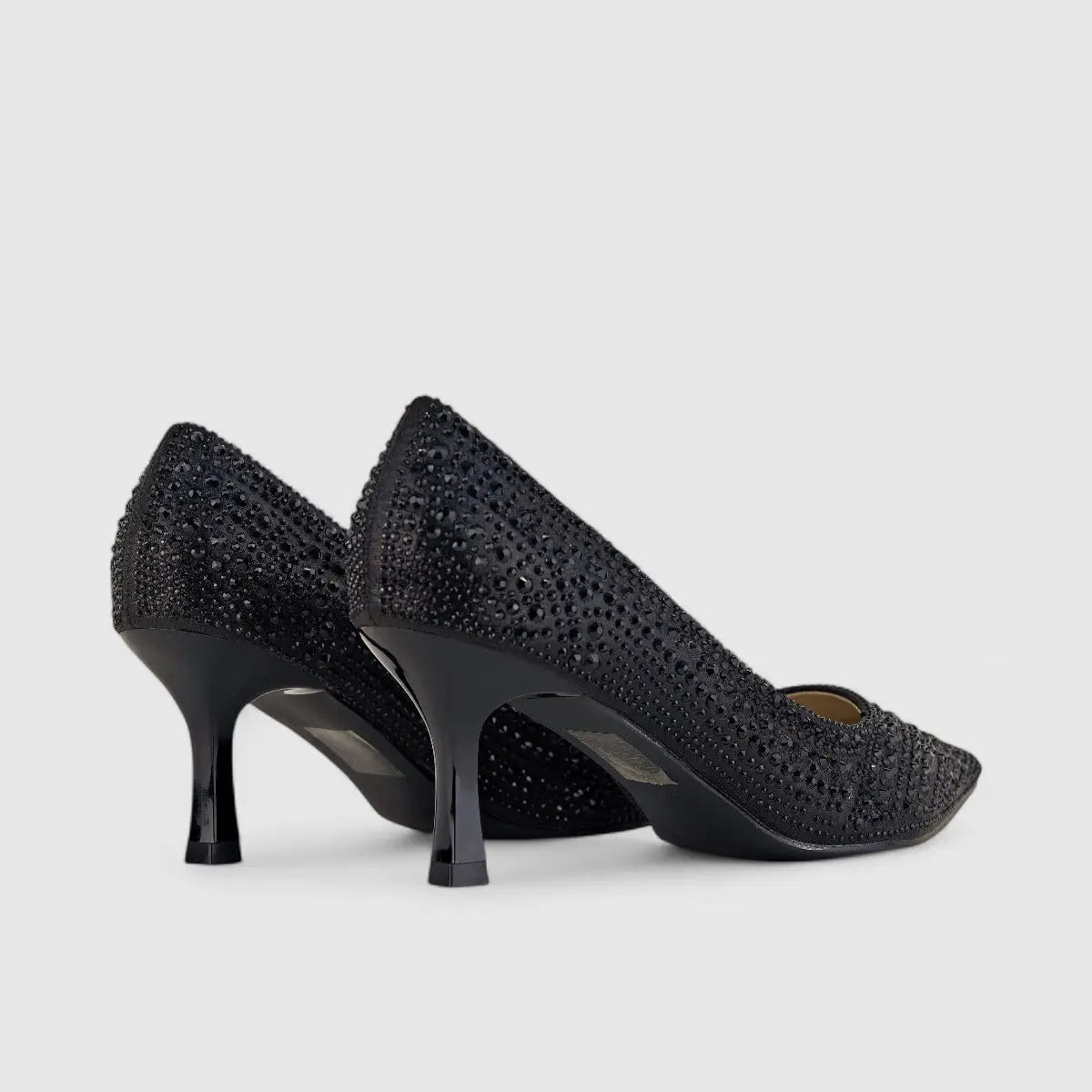 Bulbul Ladies Evening Court Shoe HAR033 Black