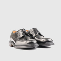 Goodyear Welt Long Wing Brogue 3681 Black Oxfords | familyshoecentre