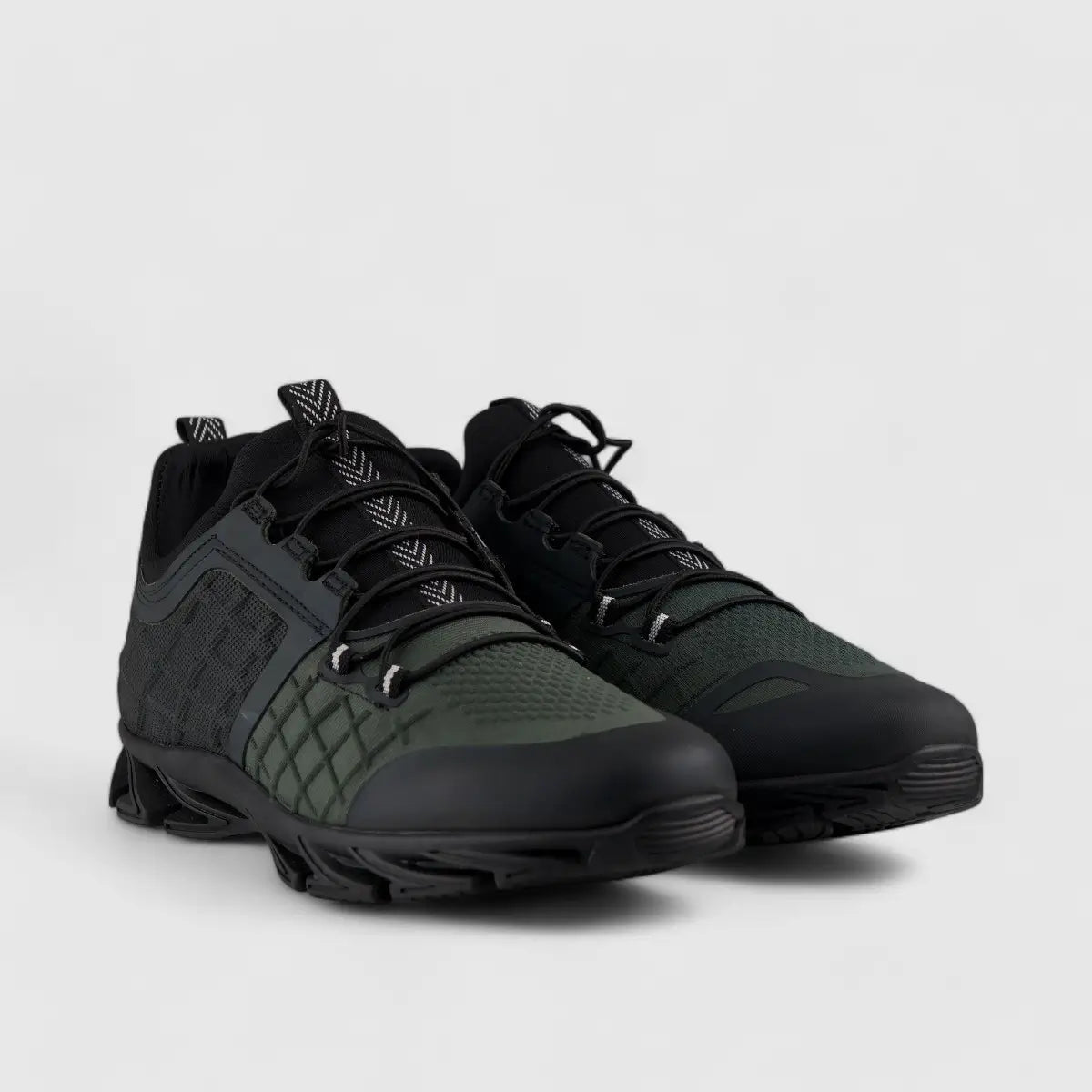Bulletti Lace Up Sneaker Olive 10287 Sneakers | familyshoecentre