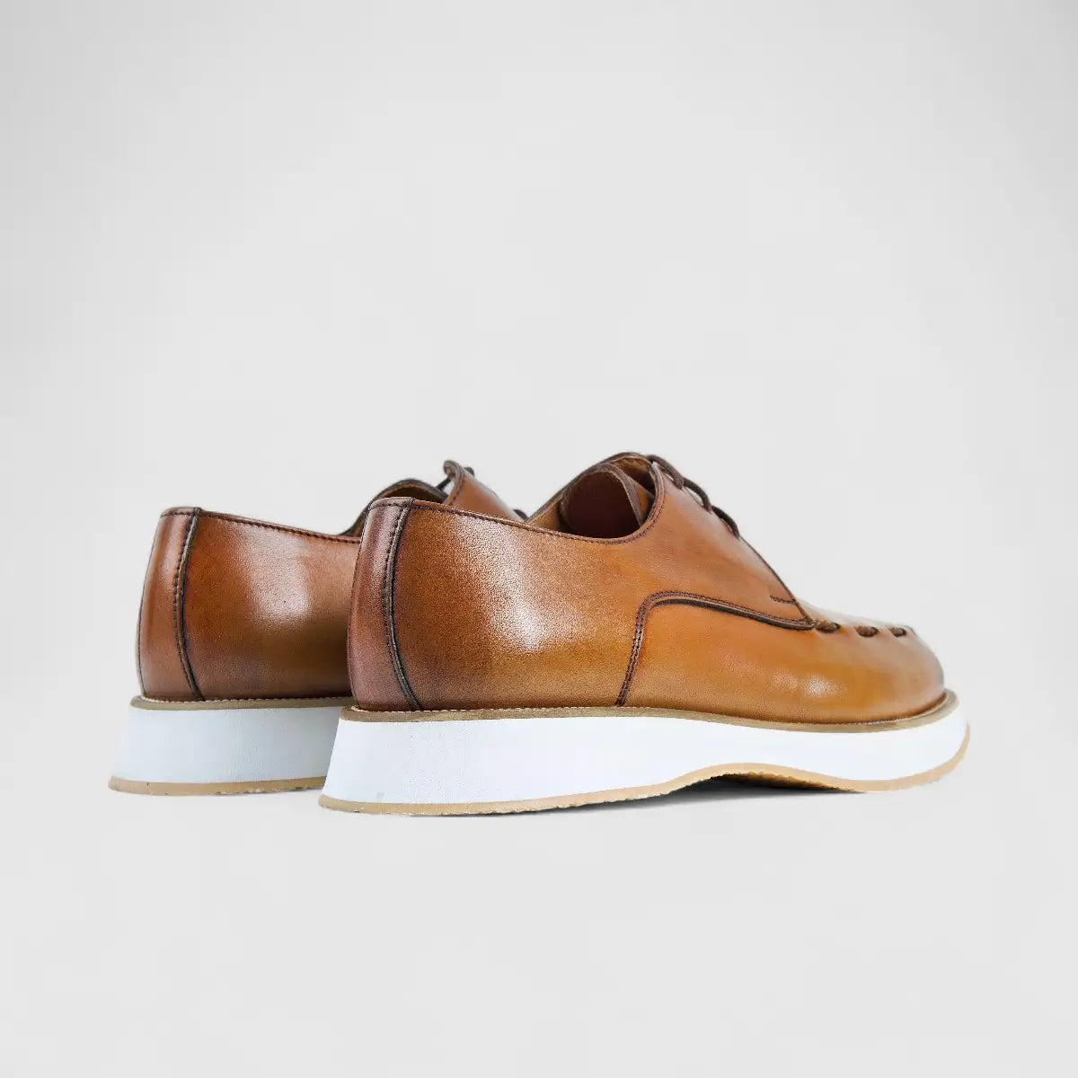 Bulletti Chunky Sole Oxfords Tan 96-267 BC7 Oxfords | familyshoecentre