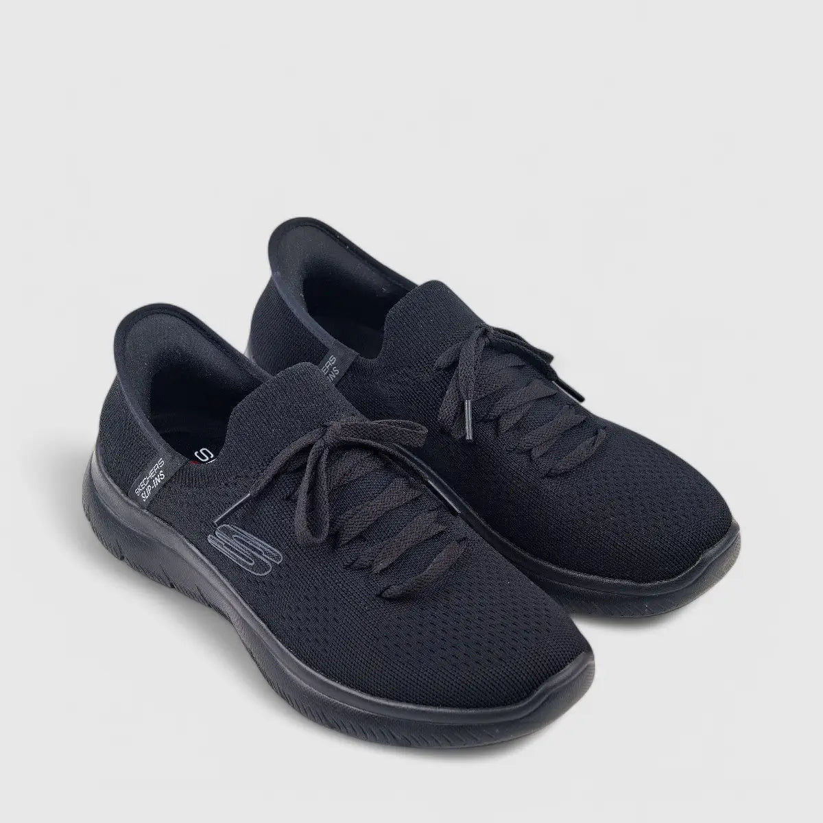 Skechers Mens Summits Black 232439 Sneakers | familyshoecentre