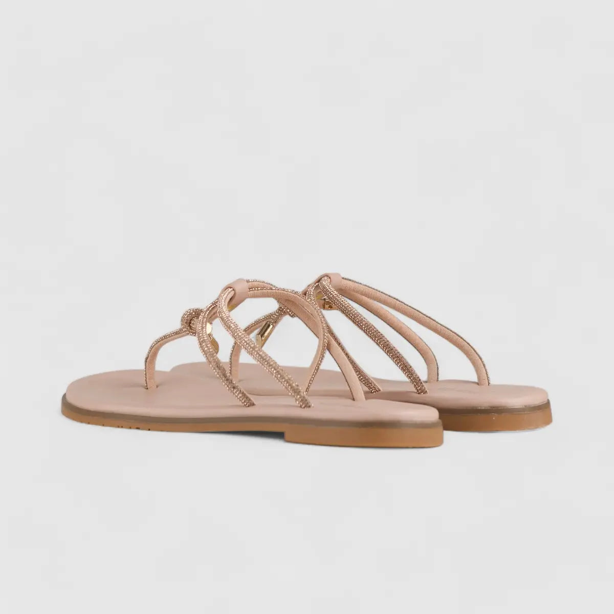 Bulbul Flat Bling Thong Sandal Pink HAR015 Sandals | familyshoecentre