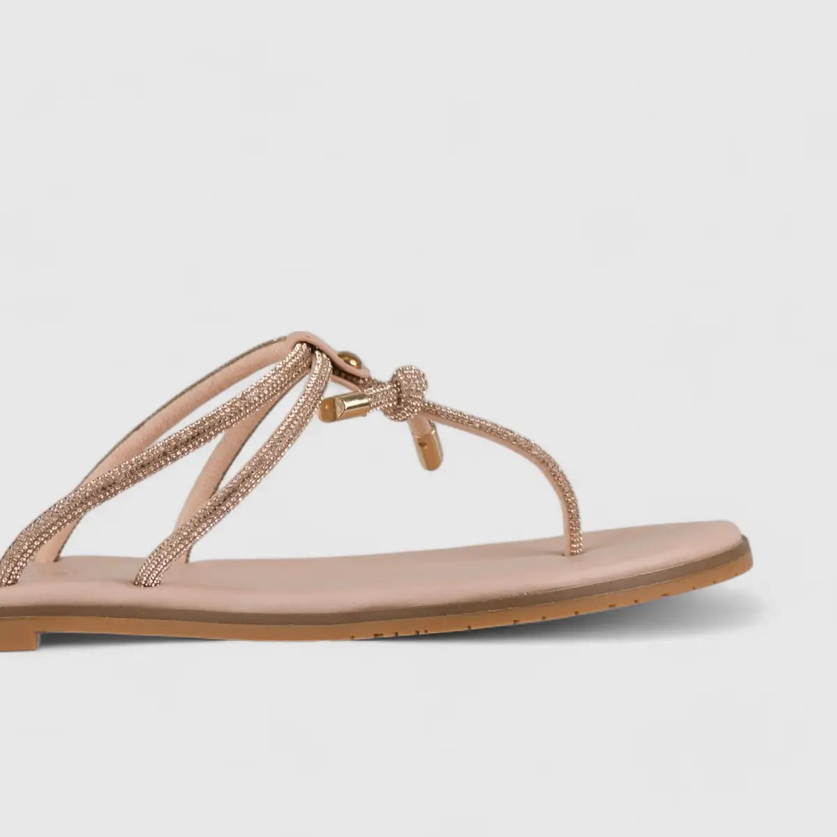 Bulbul Flat Bling Thong Sandal Pink HAR015 Sandals | familyshoecentre