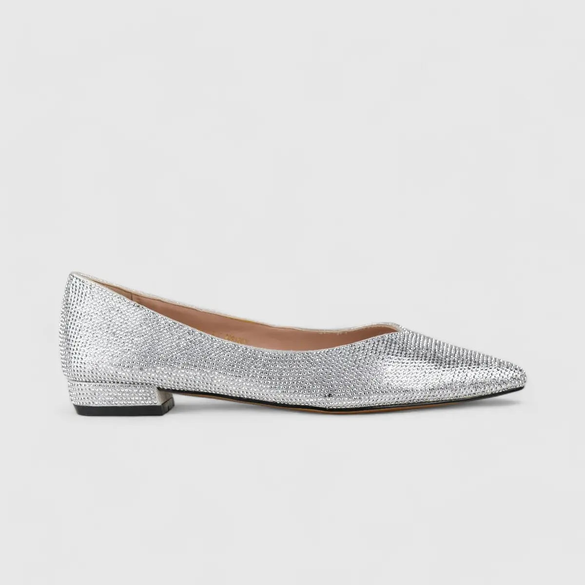 Bulbul Bling Pump Silver CAR5008 Pumps | familyshoecentre
