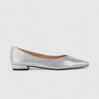 Bulbul Bling Pump Silver CAR5008 Pumps | familyshoecentre
