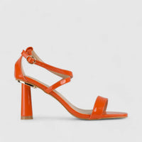 Bulbul Heel Sandal Multi Orange HAR024 Heels | familyshoecentre