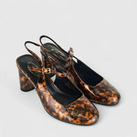 Bulbul Ladies Block Heel Sandal CAR-009 Tiger