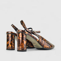 Bulbul Ladies Block Heel Sandal CAR-009 Tiger