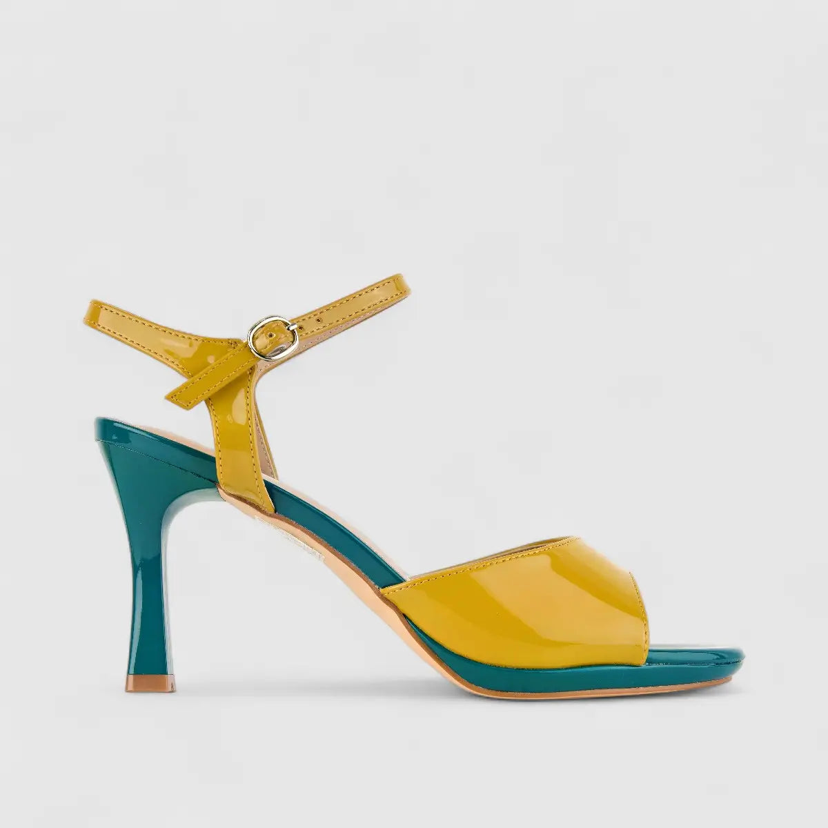 Bulbul Ladies Casual Heel HAR037 Yellow/Green