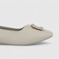 Bulbul Ladies Casual Pump Grey HAR089