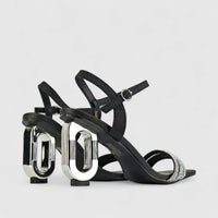 Bulbul Ladies Evening Sandal HAR047 Black