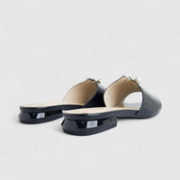 Bulbul Ladies Casual Slide With Pearl Black HAR061