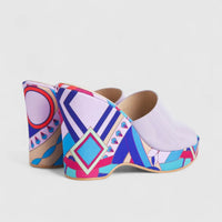 Bulbul Ladies Casual Wedge Sandal  Purple HAR052