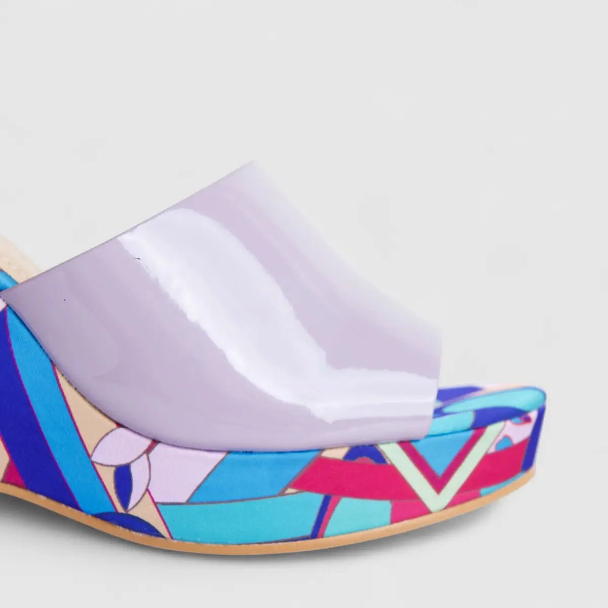 Bulbul Ladies Casual Wedge Sandal  Purple HAR052