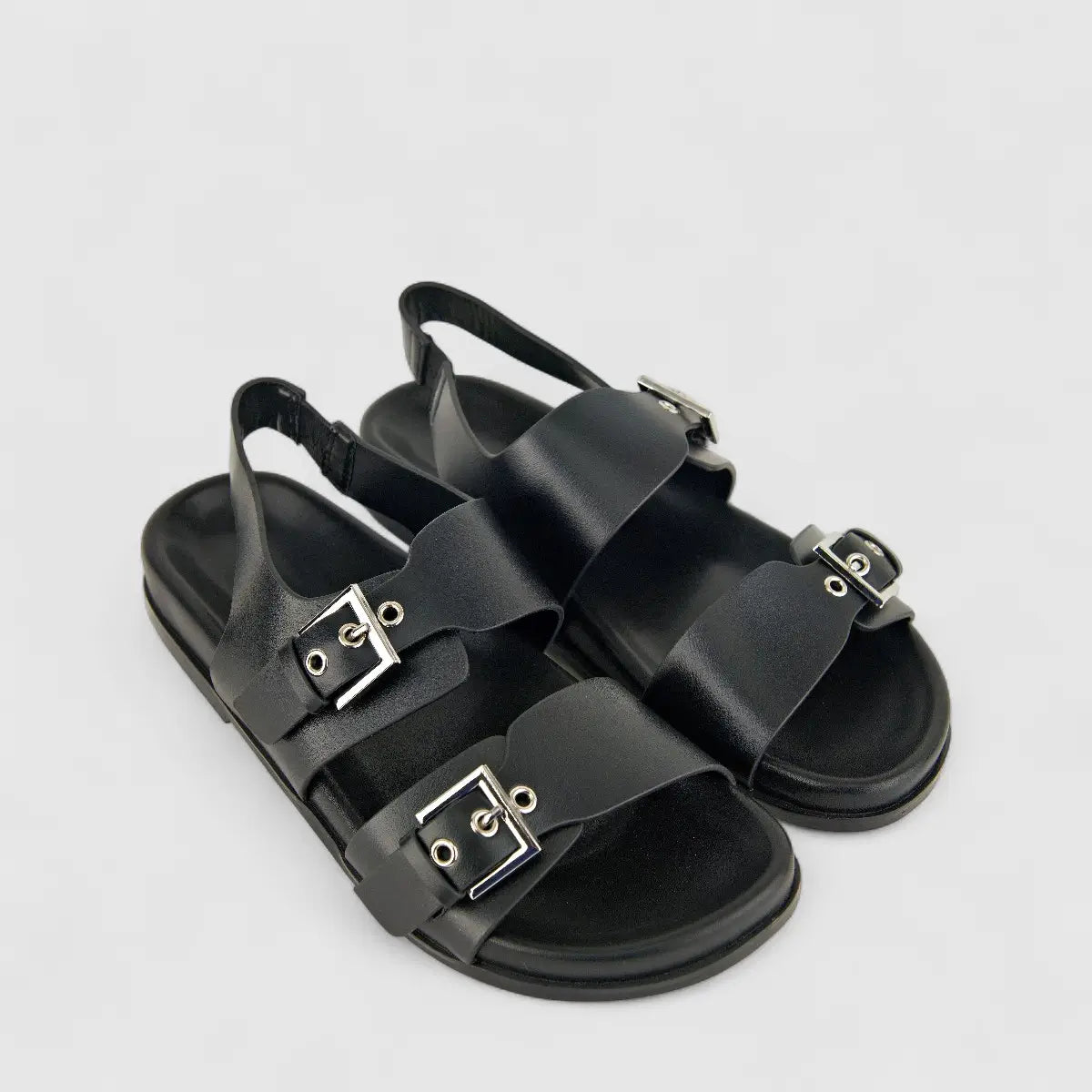 Bulbul Ladies Comfort Sandal CAR-002 Black