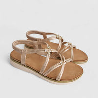 Bulbul Ladies Comfort Sandal Champagne HAR073