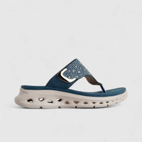 Bulbul Ladies Comfort Sandal HAR027 Blue