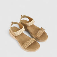 Bulbul Ladies Comfort Sandal HAR028 Beige