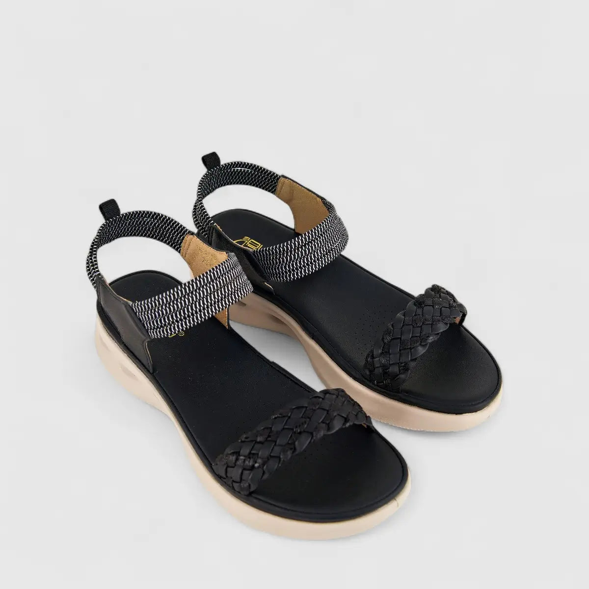 Bulbul Ladies Comfort Sandal HAR028 Black