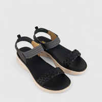 Bulbul Ladies Comfort Sandal HAR028 Black